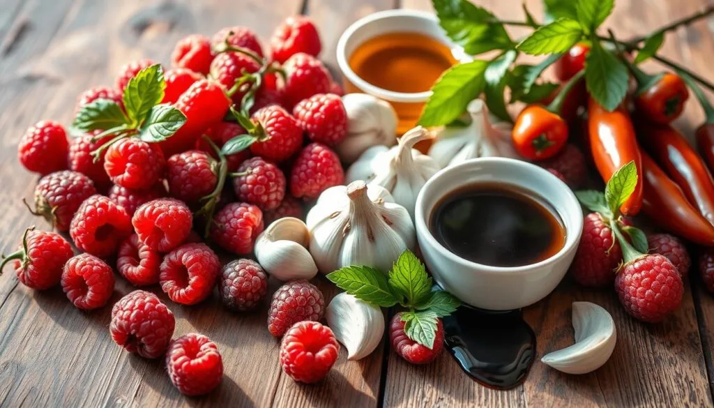 Raspberry Chipotle Sauce Ingredients raspberry chipotle sauce-2