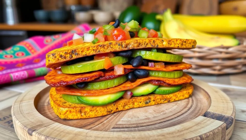 oaxacan plantain sandwich​