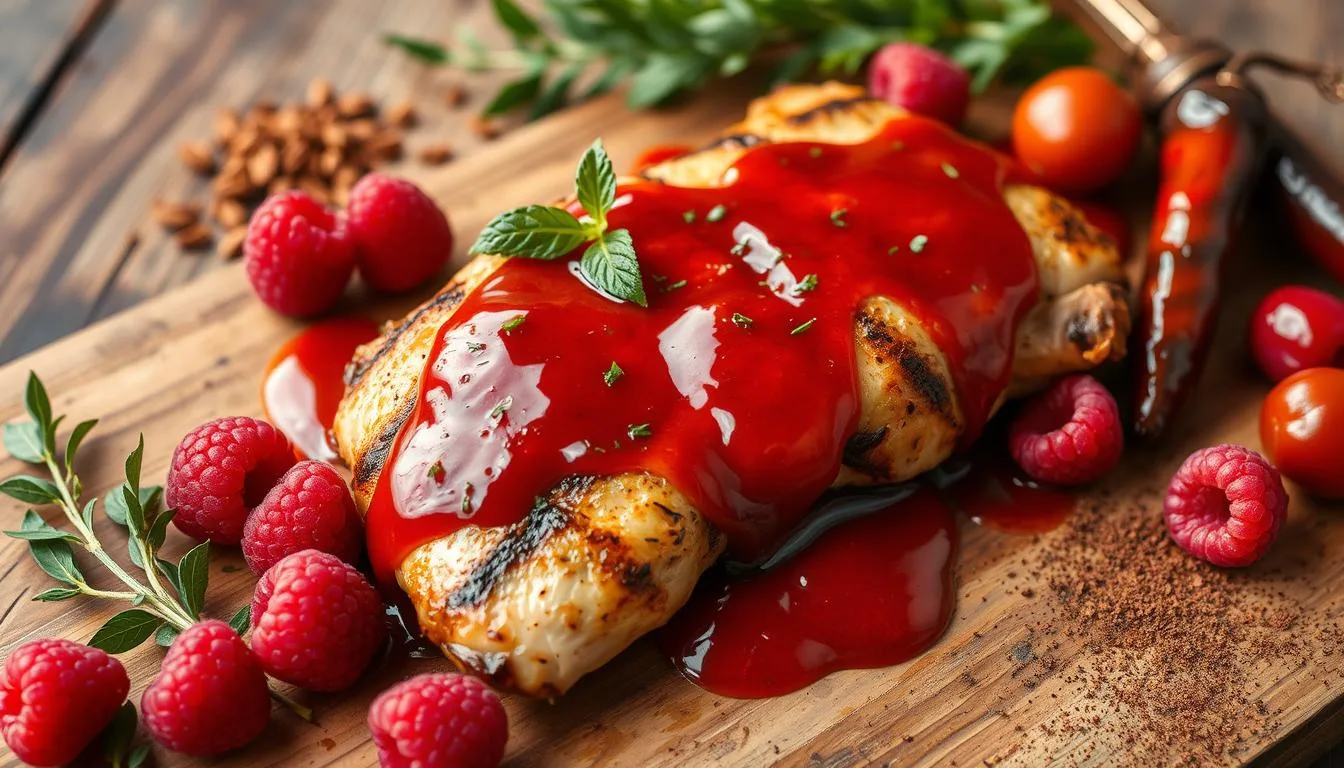raspberry chipotle sauce