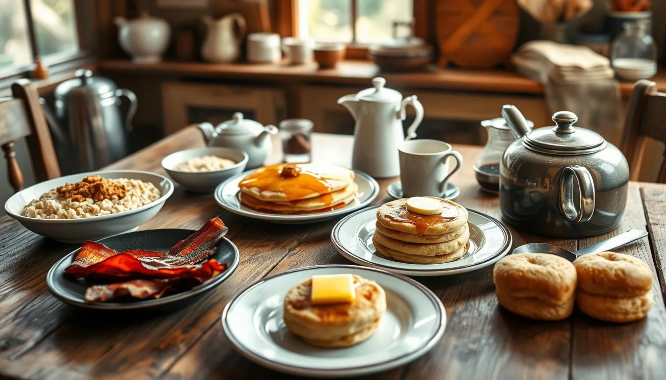 What did people eat for breakfast in 1900?