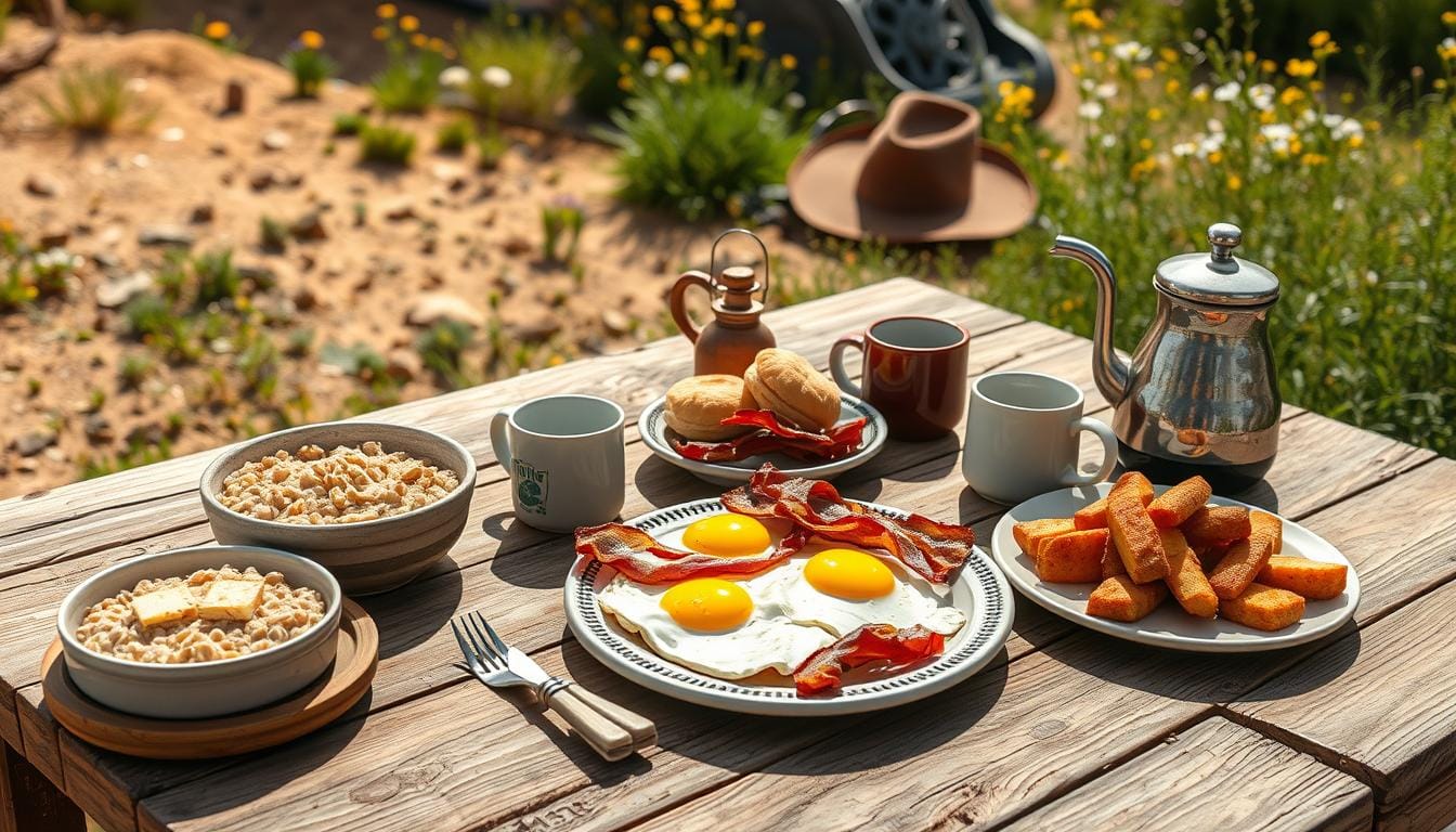 What Did Breakfast Typically Include in the Old West?